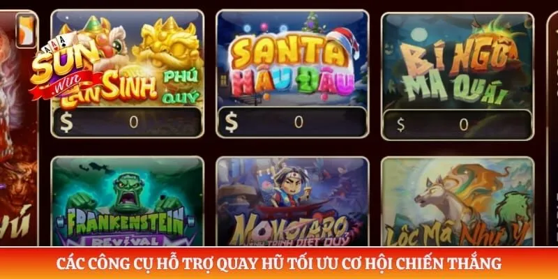 Các công cụ hỗ trợ quay hũ tối ưu cơ hội chiến thắng