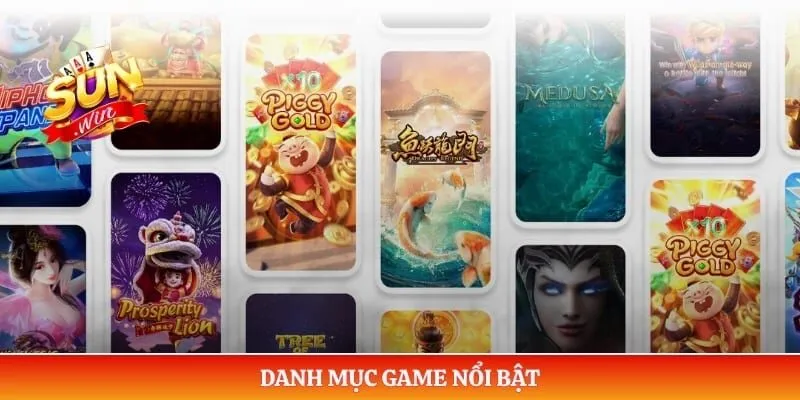Danh mục game nổi bật